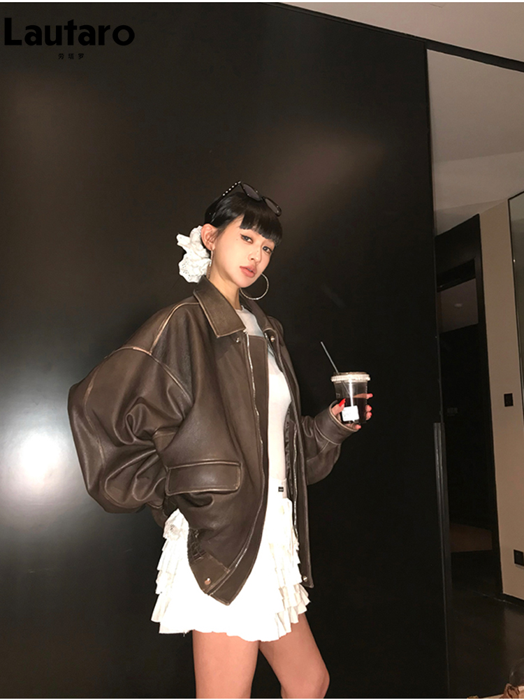Vintage Fashion Runway - Lautaro ฤดูใบไม้ผลิฤดูใบไม้ร่วง Cool หล่อ Retro ขนาดใหญ่