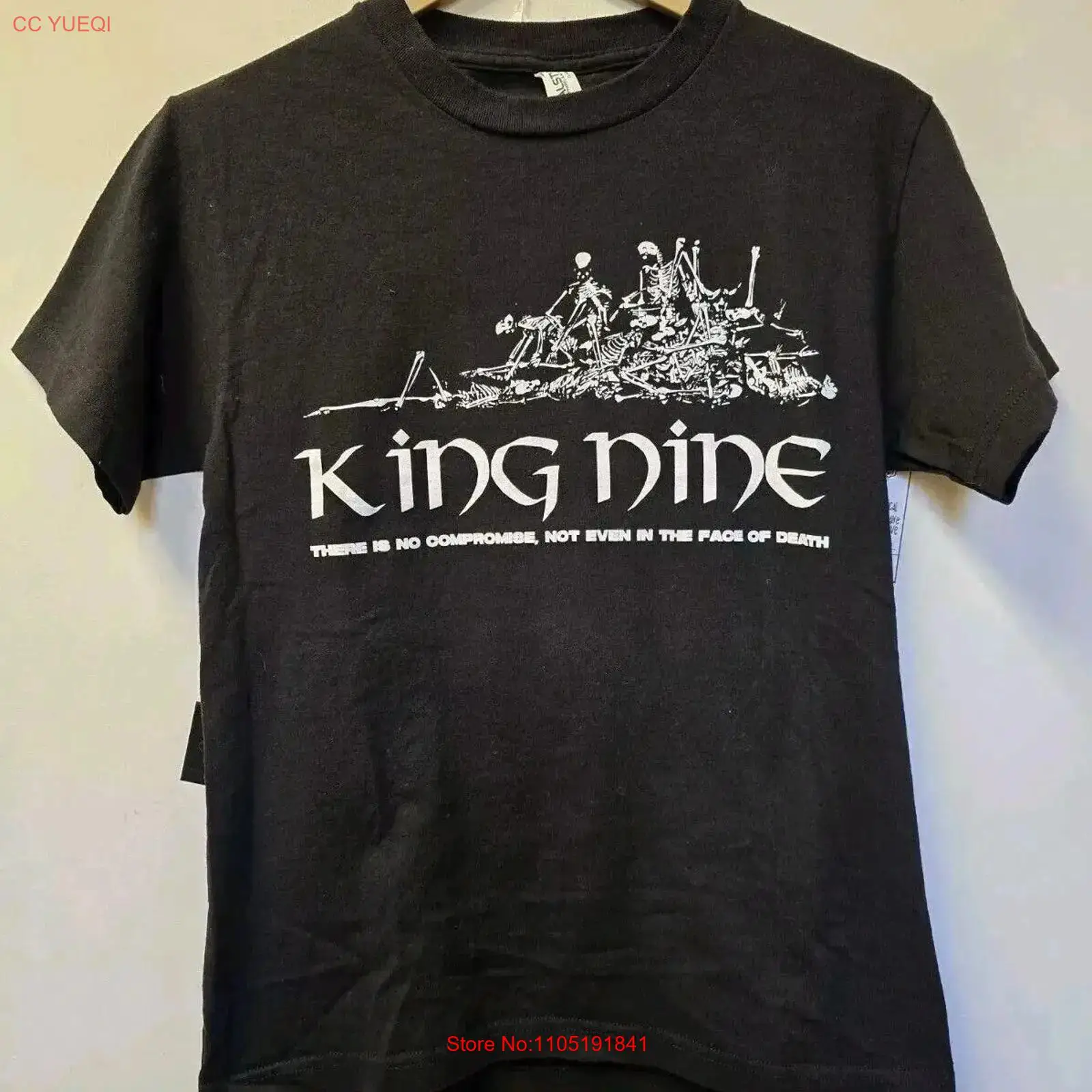 Vintage Fashion New York - เสื้อยืดวงคิงไนน์ ไซส์ S ฮาร์ดคอร์ ลองไอแลนด์ นิวยอร์ก