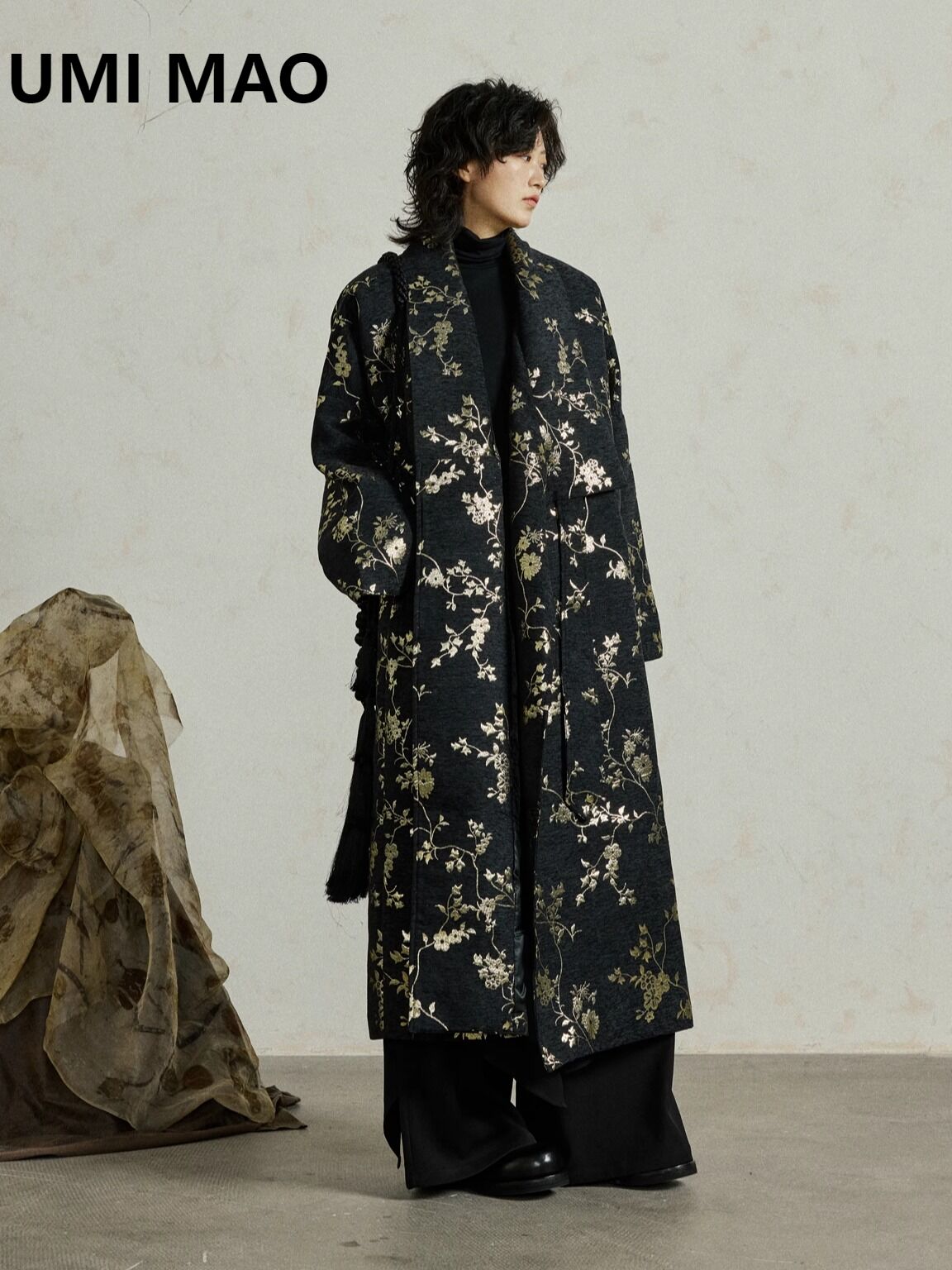 Vintage Trench Coat - UMI MAO Trench Coat ฤดูหนาว Niche
