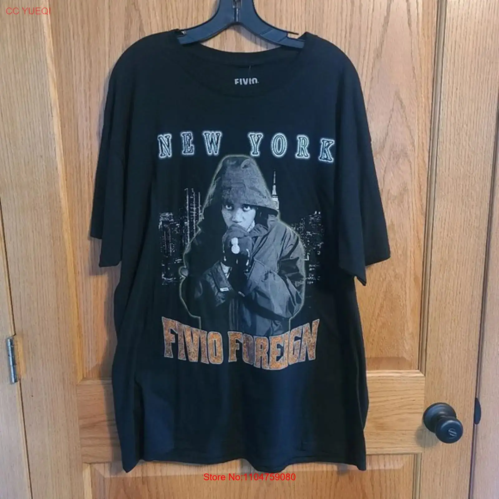 Vintage Fashion New York - เสื้อยืด Rue21 Fivio Foreign New York