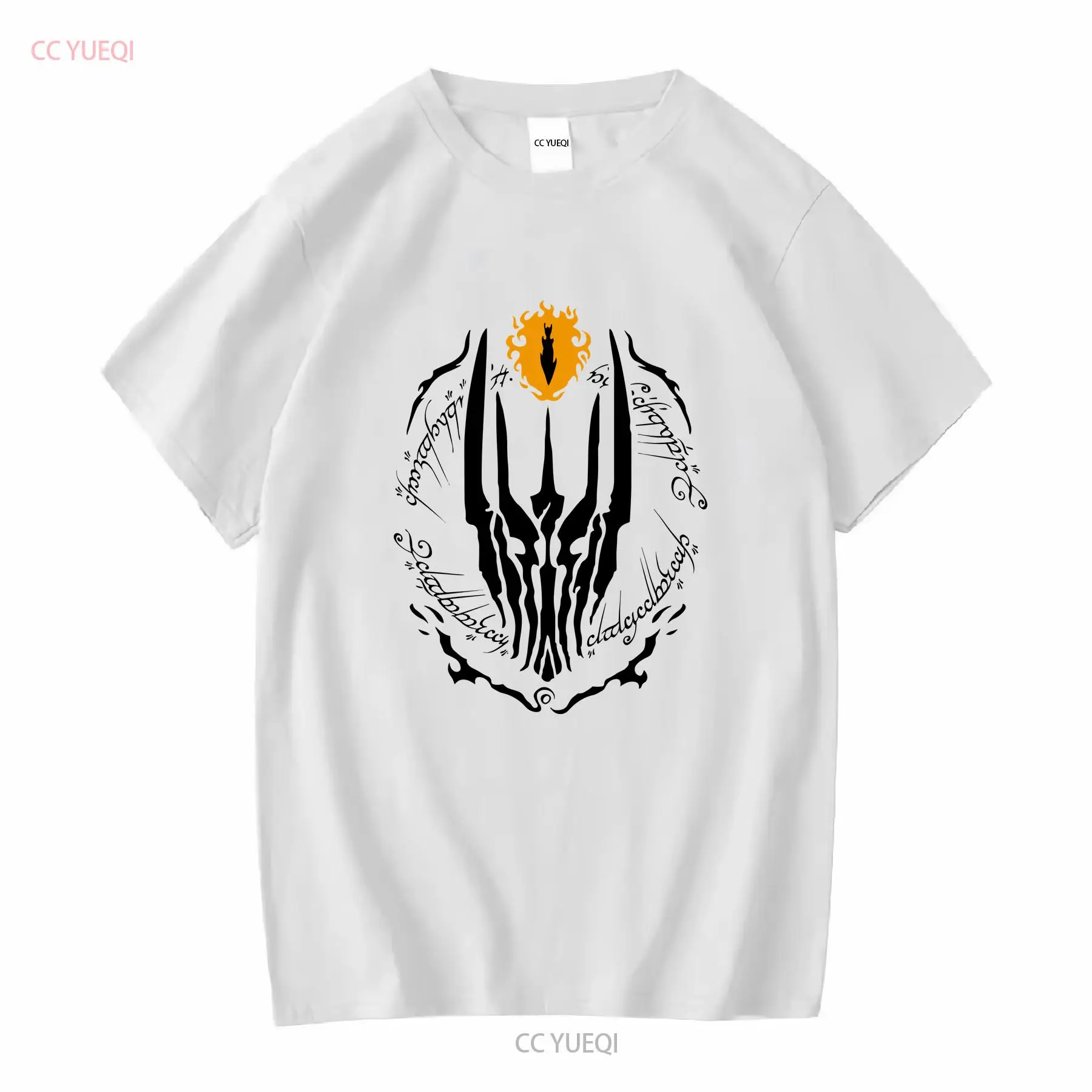 Vintage Fashion Books - เสื้อยืด The One Ring ลายตาซอรอน แรงบันดาลใจจาก