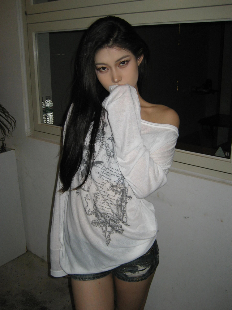 Yedinas เกาหลีแฟชั่นกราฟิก Tee - Tie Dye Shirt Vintage บทวิจารณ์และราคา