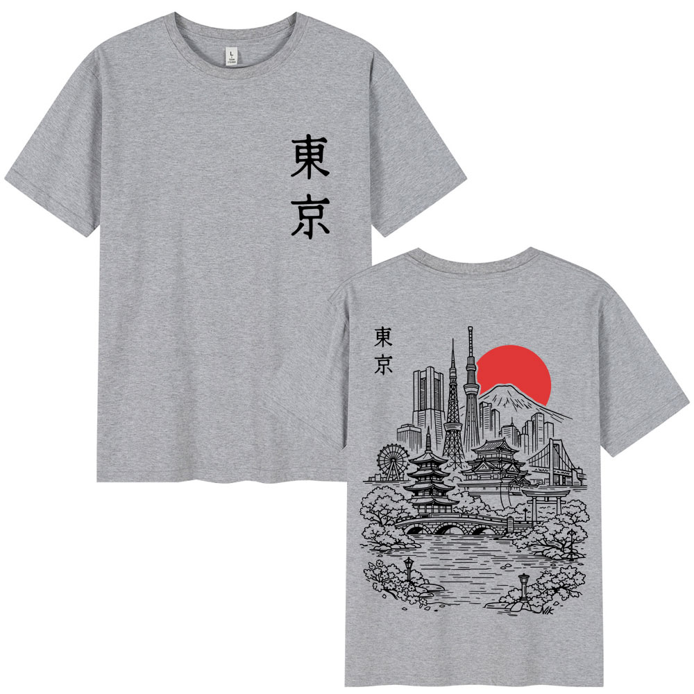 เสื้อยืดลายกราฟิกซากุระสไตล์ญี - Vintage Fashion Tokyo บทวิจารณ์และราคา