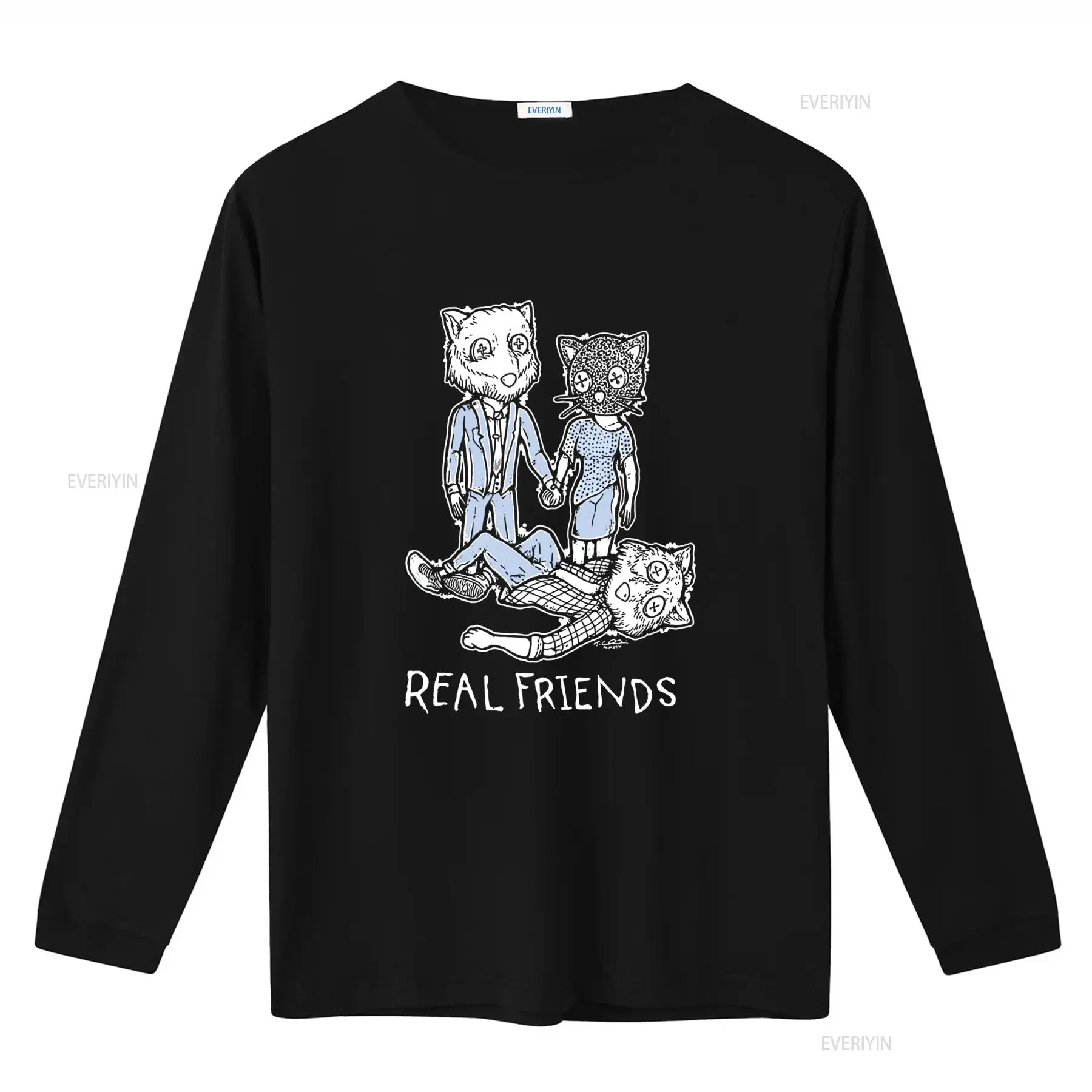 เสื้อยืดสตรีทแวร์ลำลองลายแมว A - Vintage Fashion Sketches บทวิจารณ์และราคา