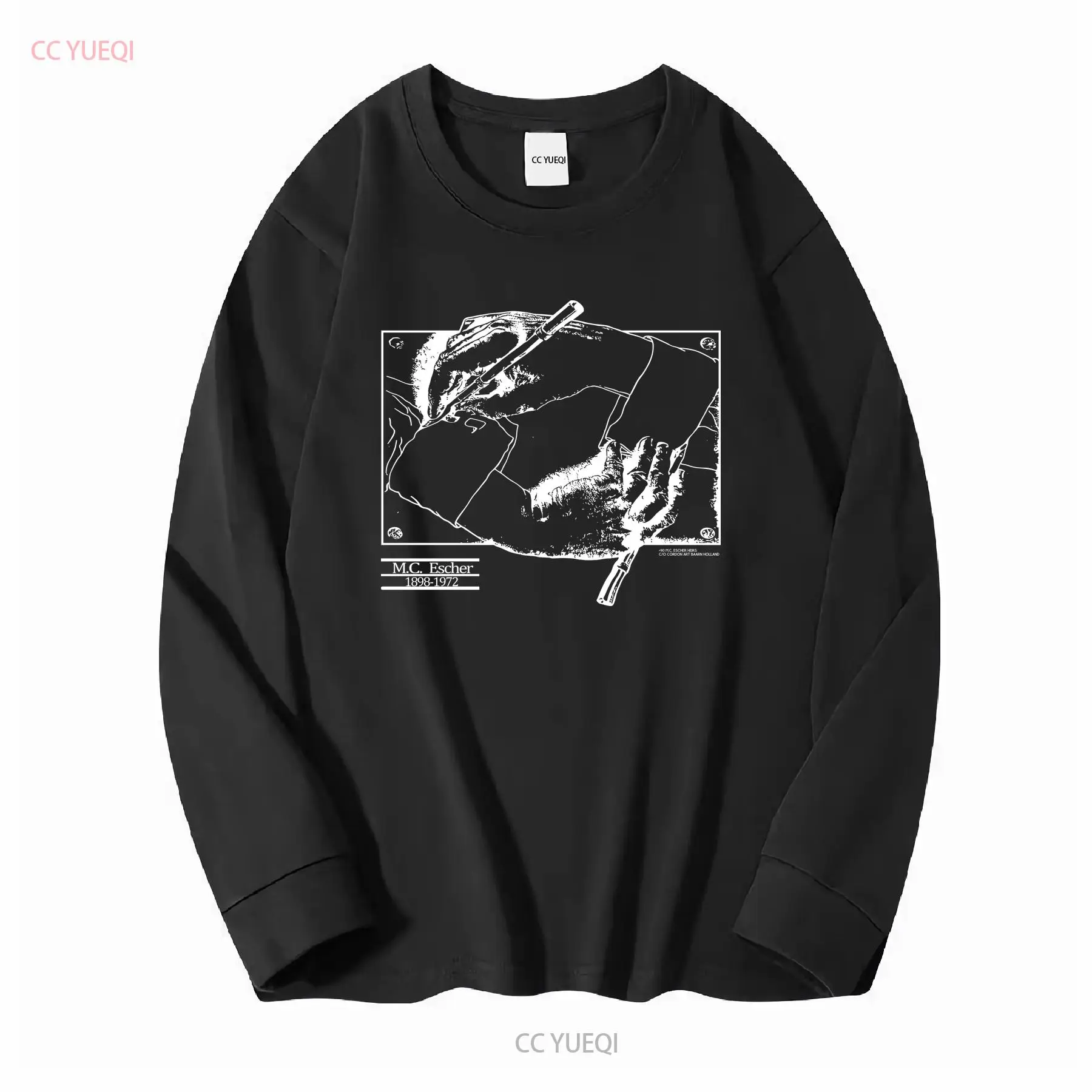 Vintage 1990 MC Escher T เสื้อ - Vintage Fashion Sketches บทวิจารณ์และราคา