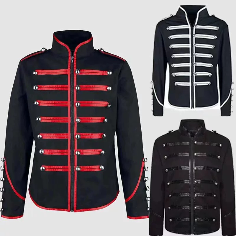 เสื้อแจ็คเก็ตสตีมพังก์สไตล์ร็อ - Vintage Trench Coat บทวิจารณ์และราคา