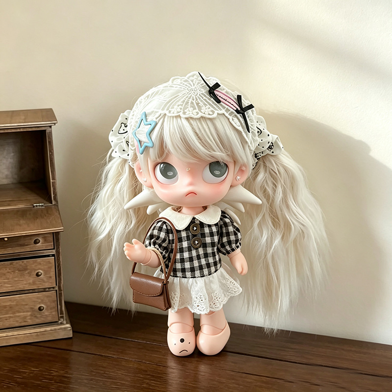 ชุดเดรสตุ๊กตาลายสก็อตหวานสไตล์ - Vintage Fashion Dolls บทวิจารณ์และราคา