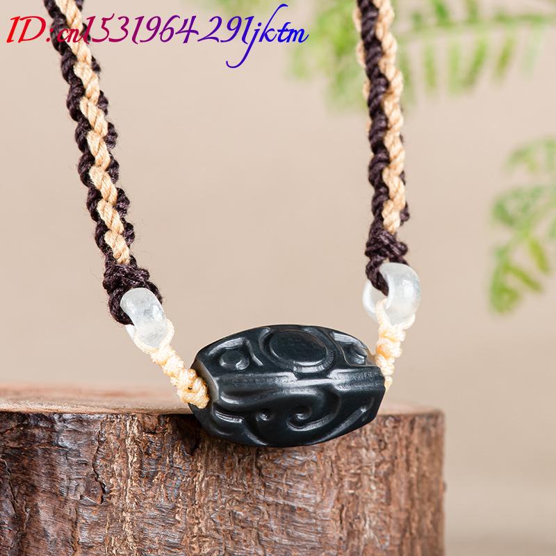 หยกเหอเถียน จี้แกะสลัก สร้อยคอ - Vintage Fashion บทวิจารณ์และราคา