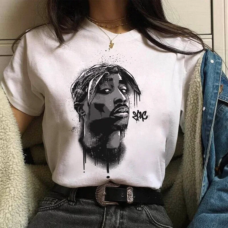 Tupac เสื้อฮาราจูกุผู้หญิง, เส - Tie Dye Shirt Vintage บทวิจารณ์และราคา