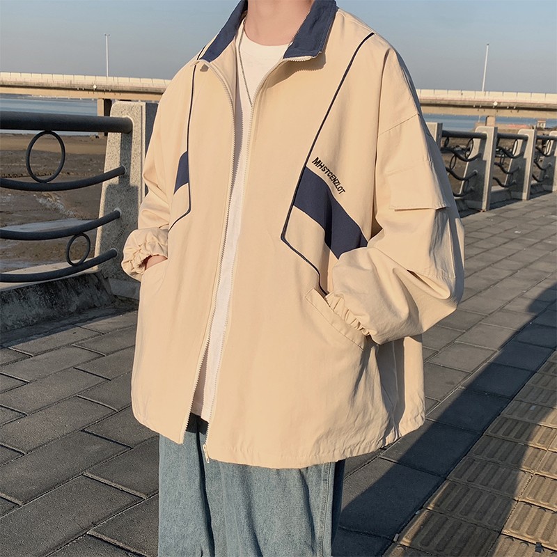 แจ็คเก็ตกันลมแบบอเมริกันสำหรับ - Vintage Windbreaker Nylon บทวิจารณ์และราคา