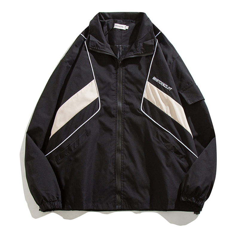 แจ็คเก็ตกันลมแบบอเมริกันสำหรับ - Vintage Windbreaker Nylon บทวิจารณ์และราคา
