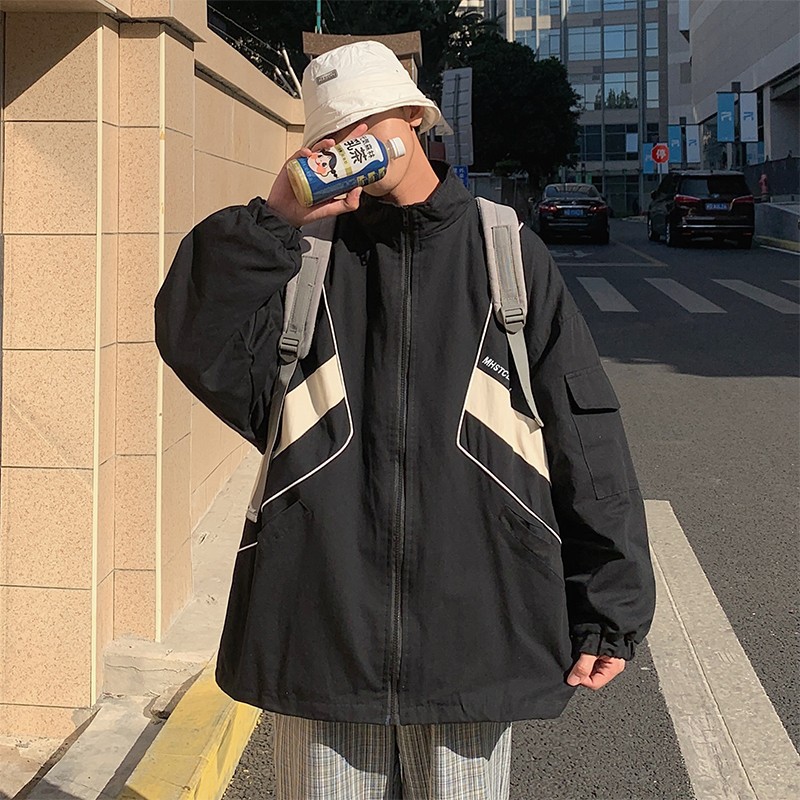 แจ็คเก็ตกันลมแบบอเมริกันสำหรับ - Vintage Windbreaker Nylon บทวิจารณ์และราคา