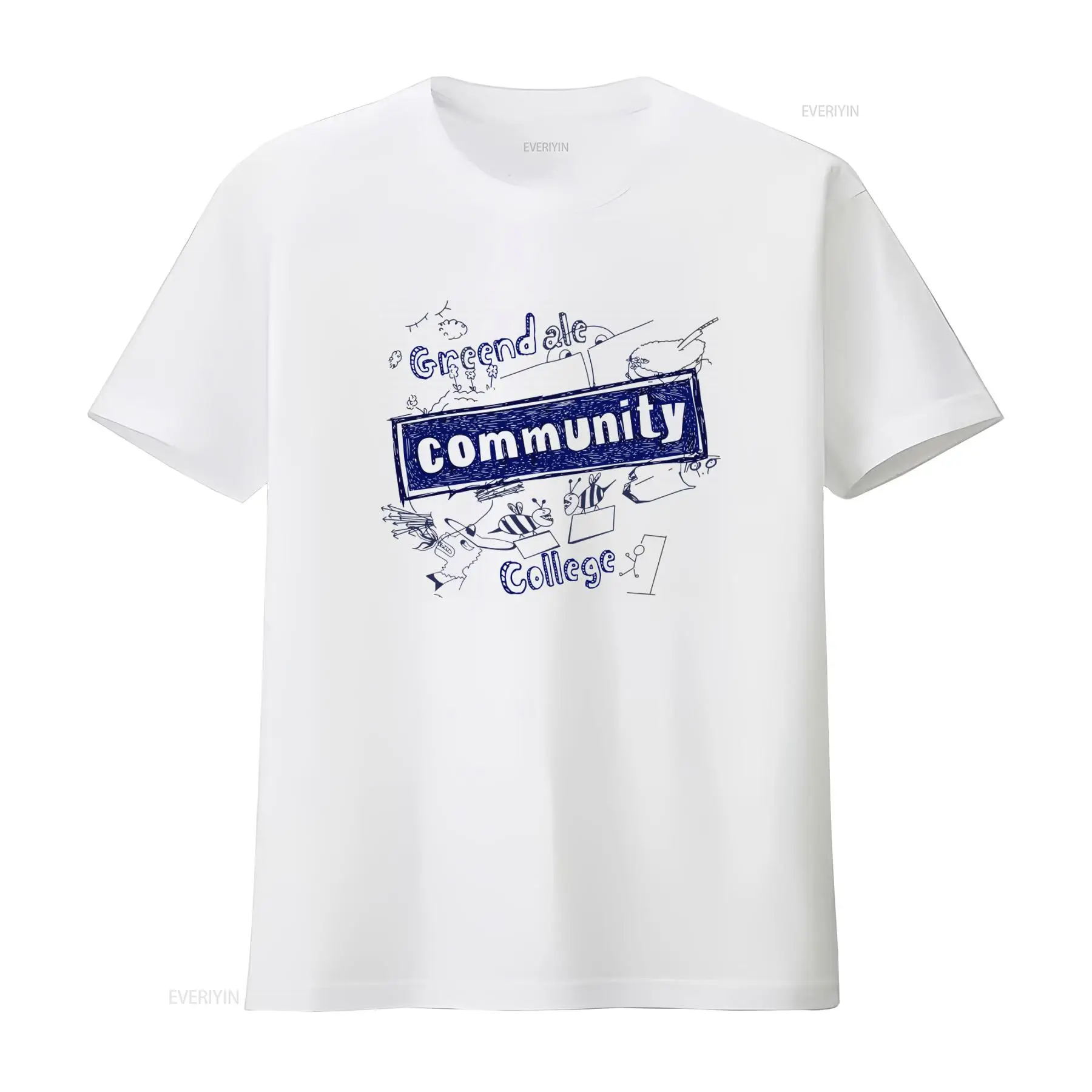 เสื้อยืดพิมพ์ลาย Greendale Com - Vintage Fashion Community บทวิจารณ์และราคา