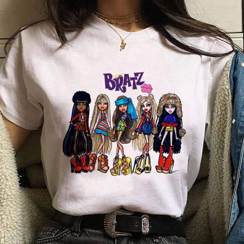 เสื้อยืด Y2k Bratz สไตล์ฮาราจู - Tie Dye Shirt Vintage บทวิจารณ์และราคา