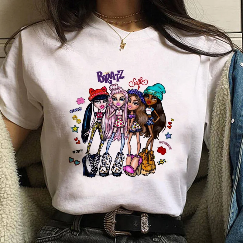 เสื้อยืด Y2k Bratz สไตล์ฮาราจู - Tie Dye Shirt Vintage บทวิจารณ์และราคา