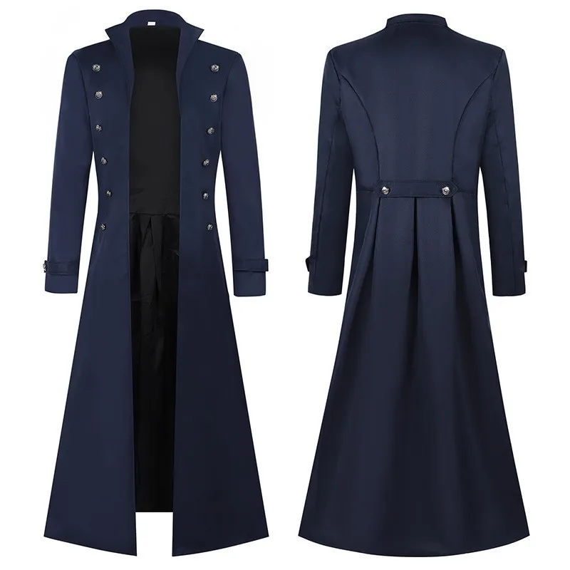 ชุดคอสเพลย์โจรสลัดยุคกลางสำหรั - Vintage Trench Coat บทวิจารณ์และราคา
