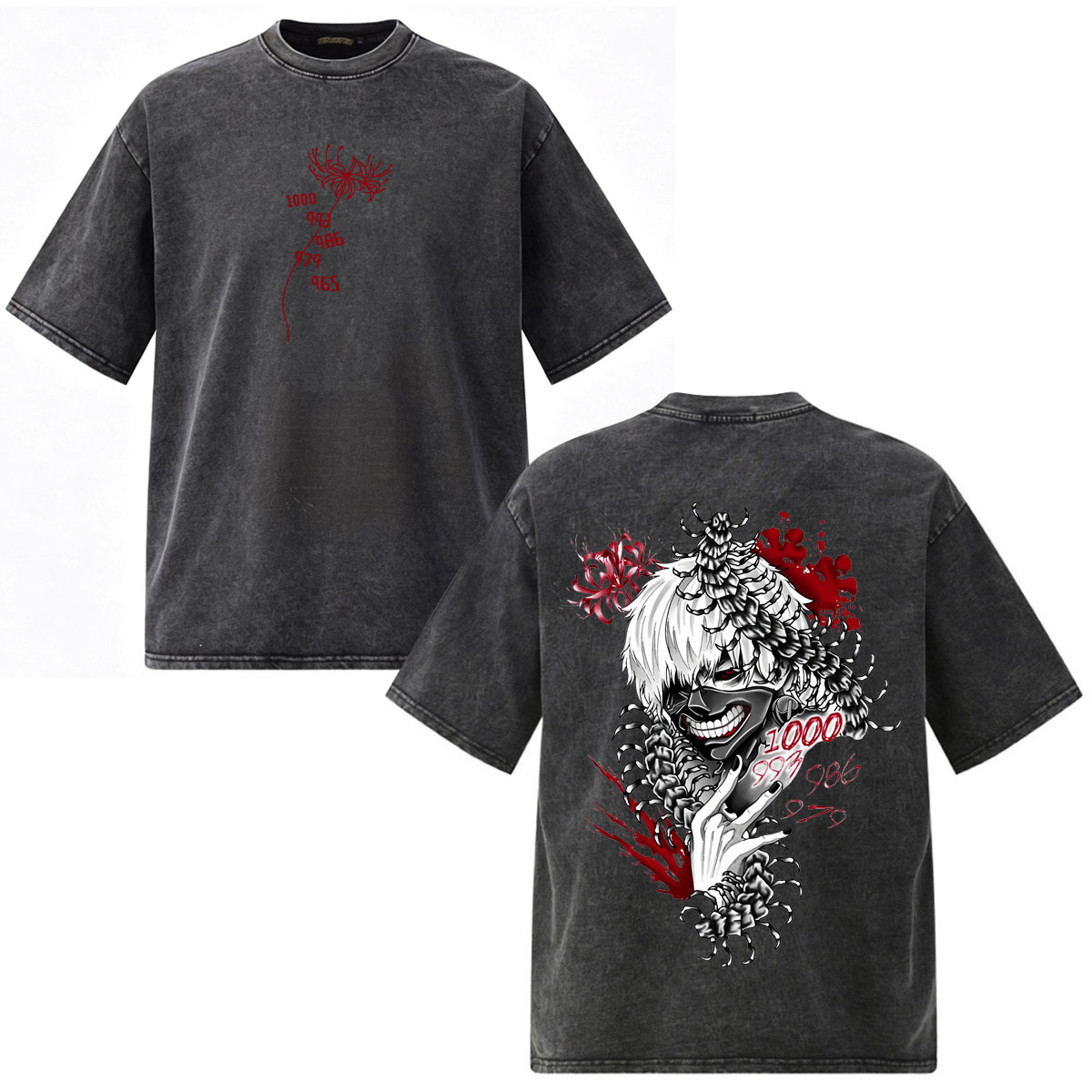 เสื้อยืดอนิเมะโตเกียวกูล คานิก - Vintage Fashion Tokyo บทวิจารณ์และราคา