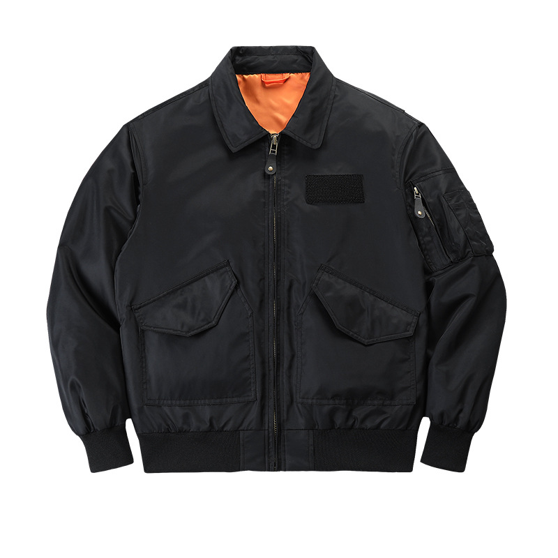 เสื้อแจ็คเก็ตนักบินทหารผู้ชาย  - Vintage Windbreaker Nylon บทวิจารณ์และราคา