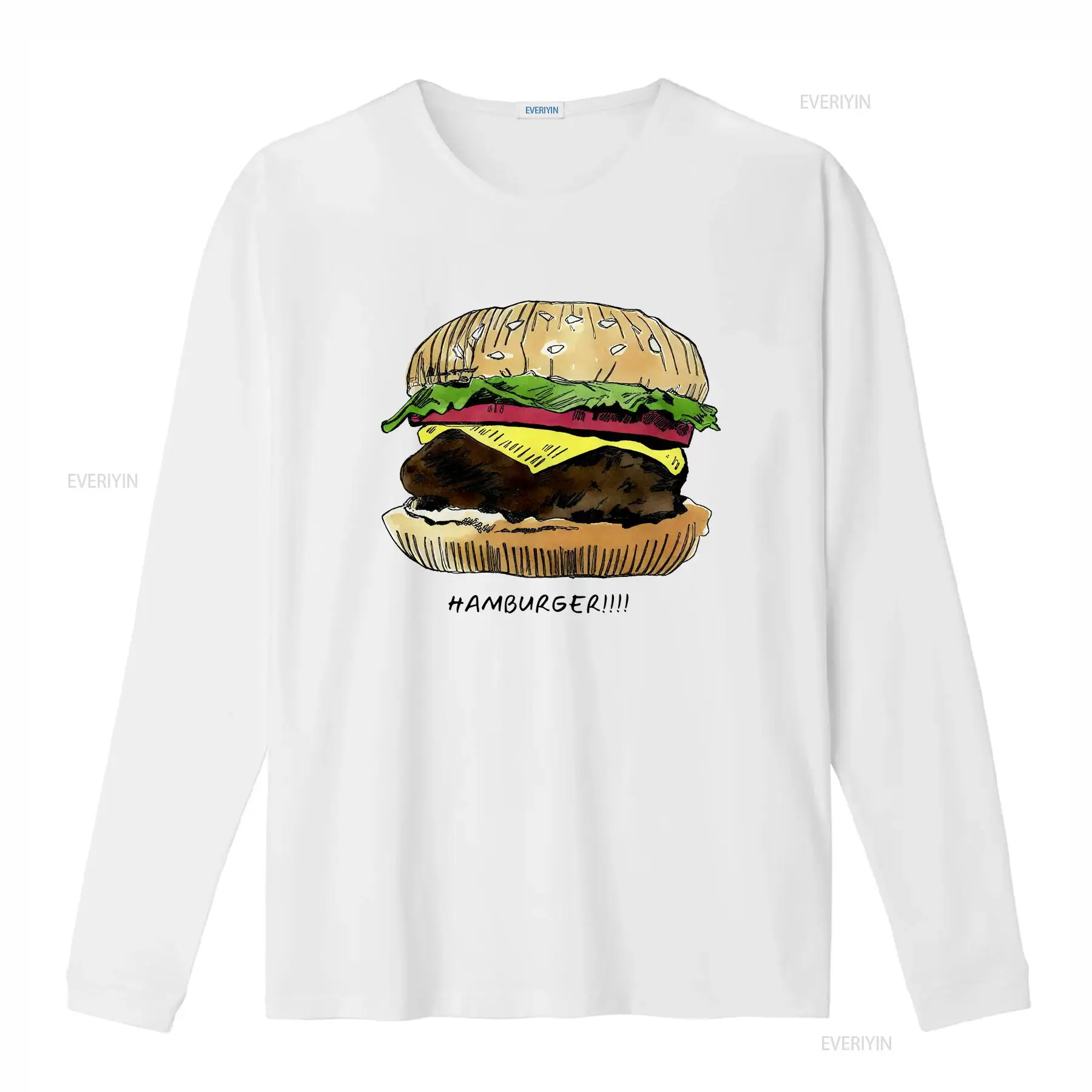 เสื้อยืดลายแฮมเบอร์เกอร์สไตล์ว - Vintage Fashion Community บทวิจารณ์และราคา