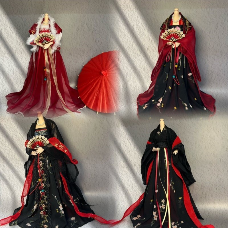 2025 ใหม่สร้างสรรค์ชุดตุ๊กตาวิ - Vintage Fashion Dolls บทวิจารณ์และราคา