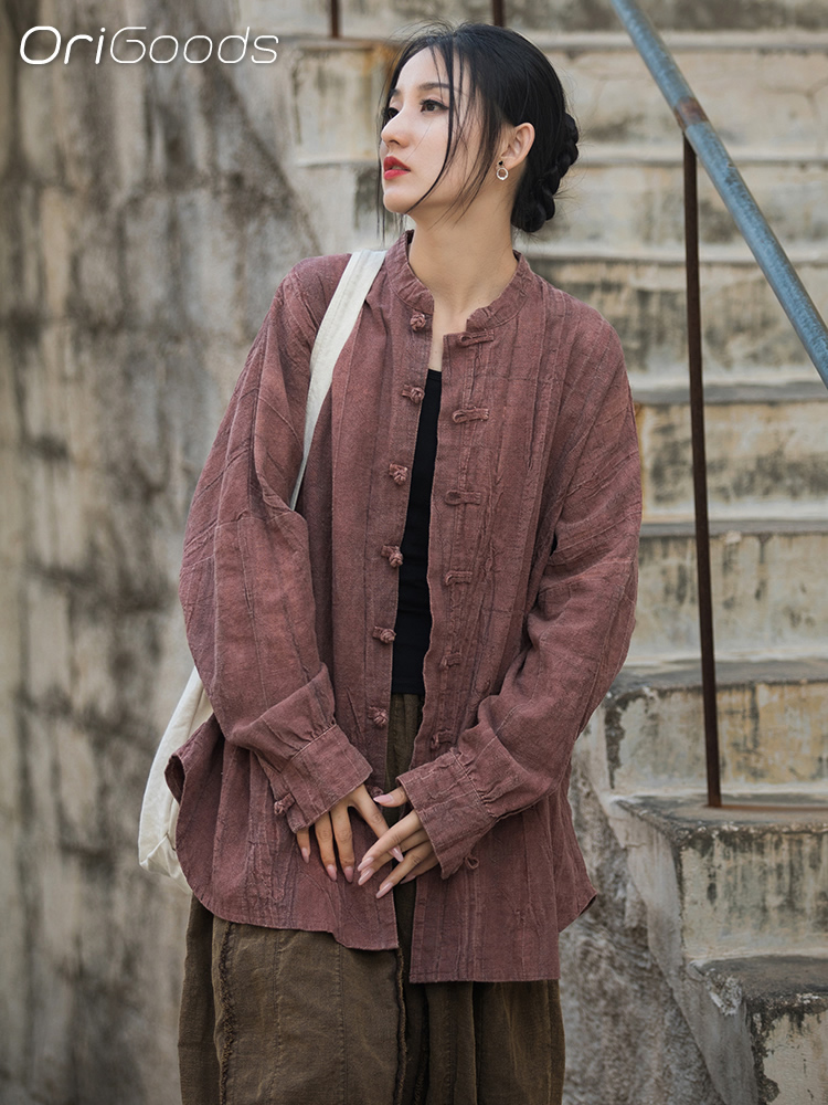 เสื้อโอเวอร์ไซส์ผู้หญิง OriGoo - Tie Dye Shirt Vintage บทวิจารณ์และราคา