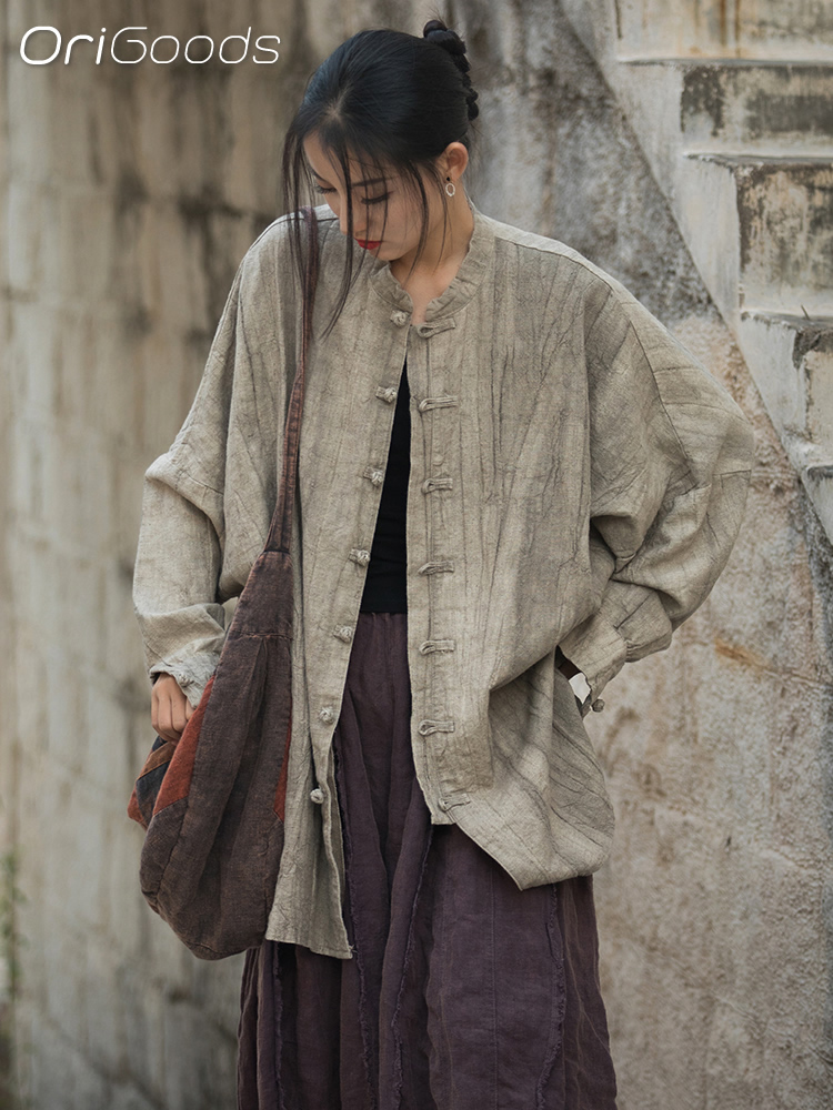 เสื้อโอเวอร์ไซส์ผู้หญิง OriGoo - Tie Dye Shirt Vintage บทวิจารณ์และราคา