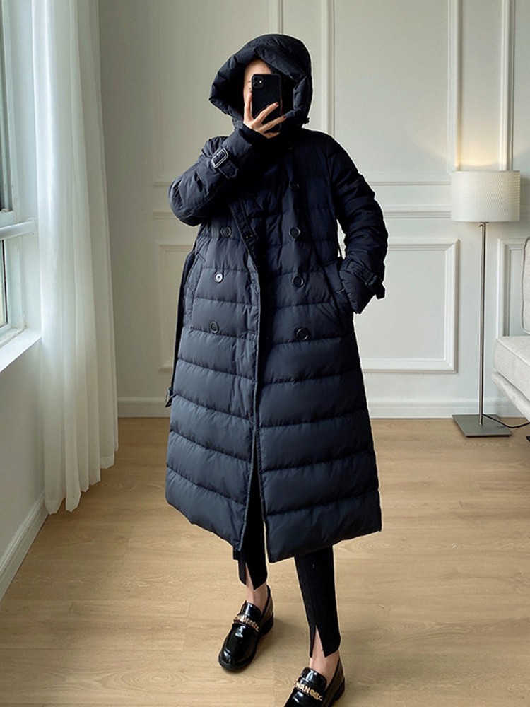ผู้หญิงฤดูหนาว Windbreaker ยาว - Vintage Windbreaker Nylon บทวิจารณ์และราคา