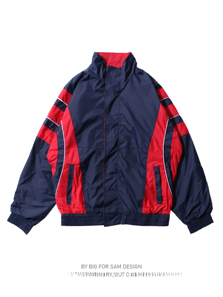 เสื้อแจ็คเก็ตผู้ชายสไตล์วินเทจ - Vintage Windbreaker Nylon บทวิจารณ์และราคา