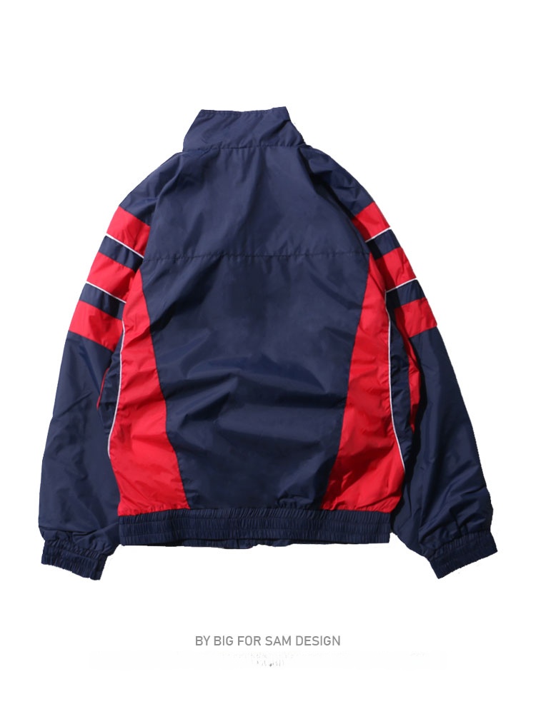 เสื้อแจ็คเก็ตผู้ชายสไตล์วินเทจ - Vintage Windbreaker Nylon บทวิจารณ์และราคา