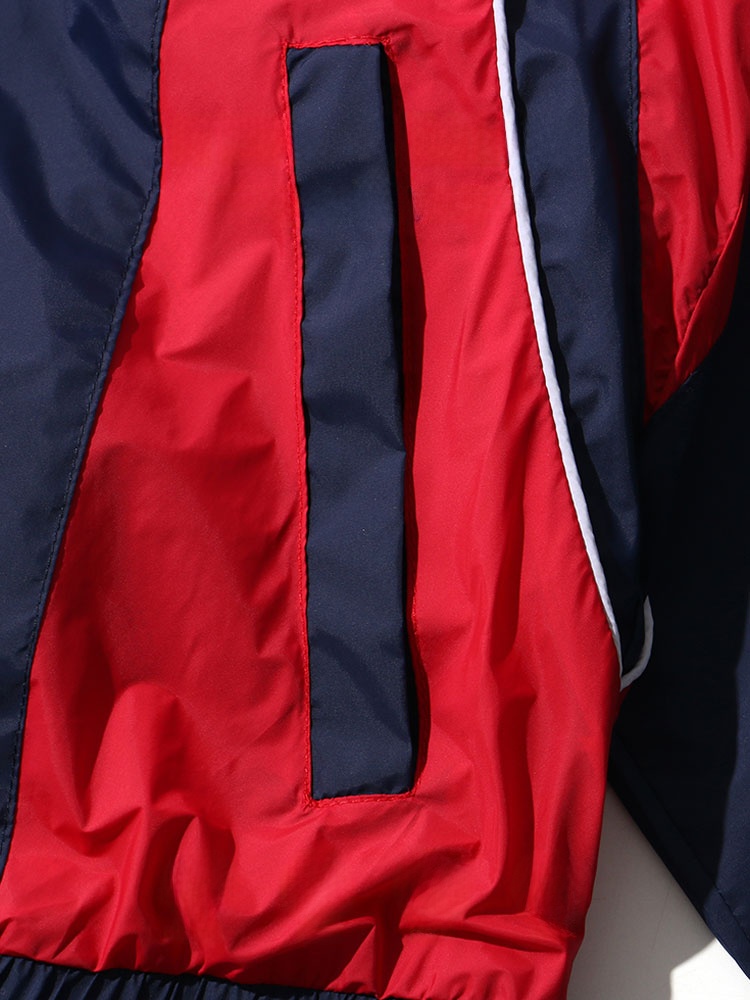 เสื้อแจ็คเก็ตผู้ชายสไตล์วินเทจ - Vintage Windbreaker Nylon บทวิจารณ์และราคา