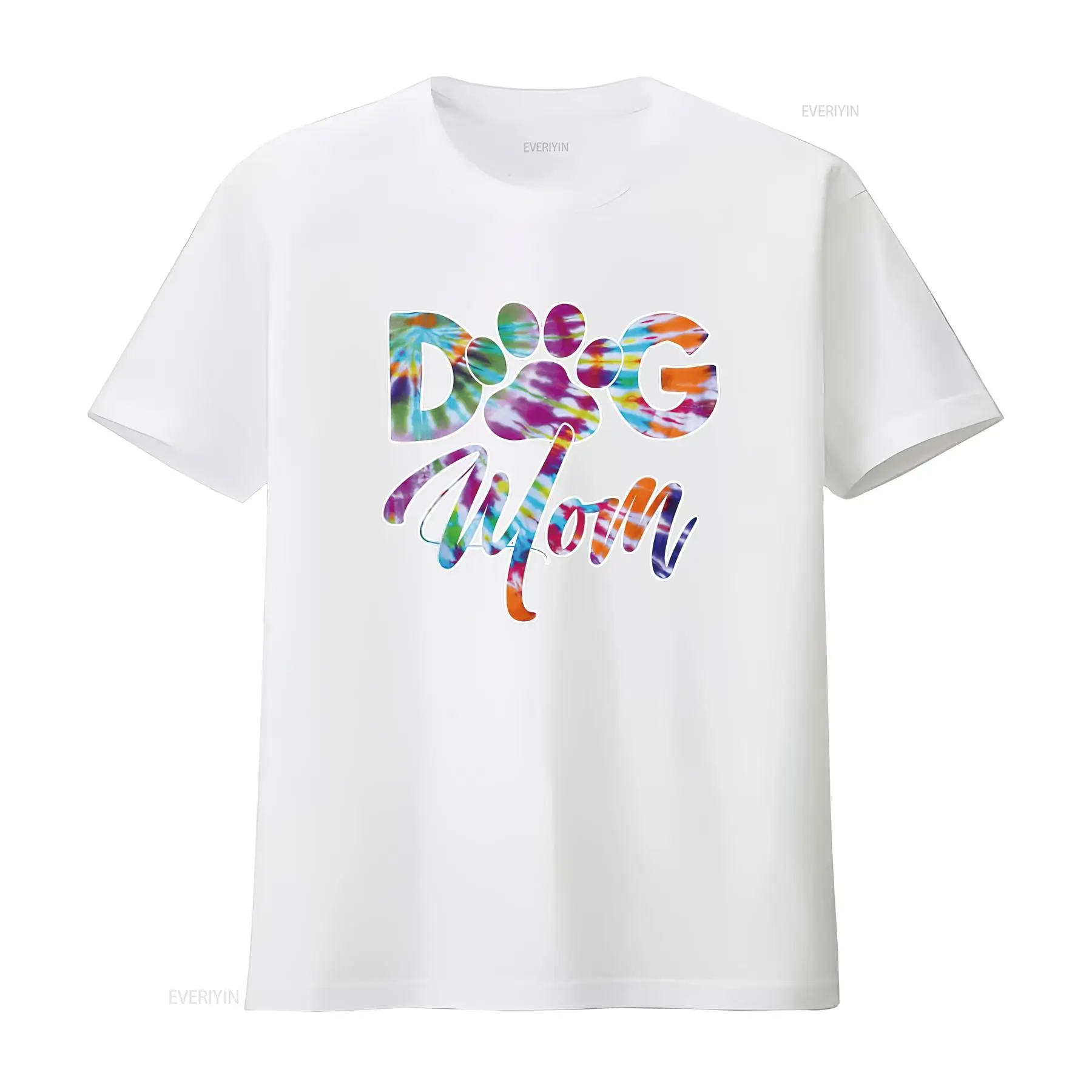 เสื้อยืดลายพิมพ์เท้าสุนัขสำหรั - Tie Dye Shirt Vintage บทวิจารณ์และราคา