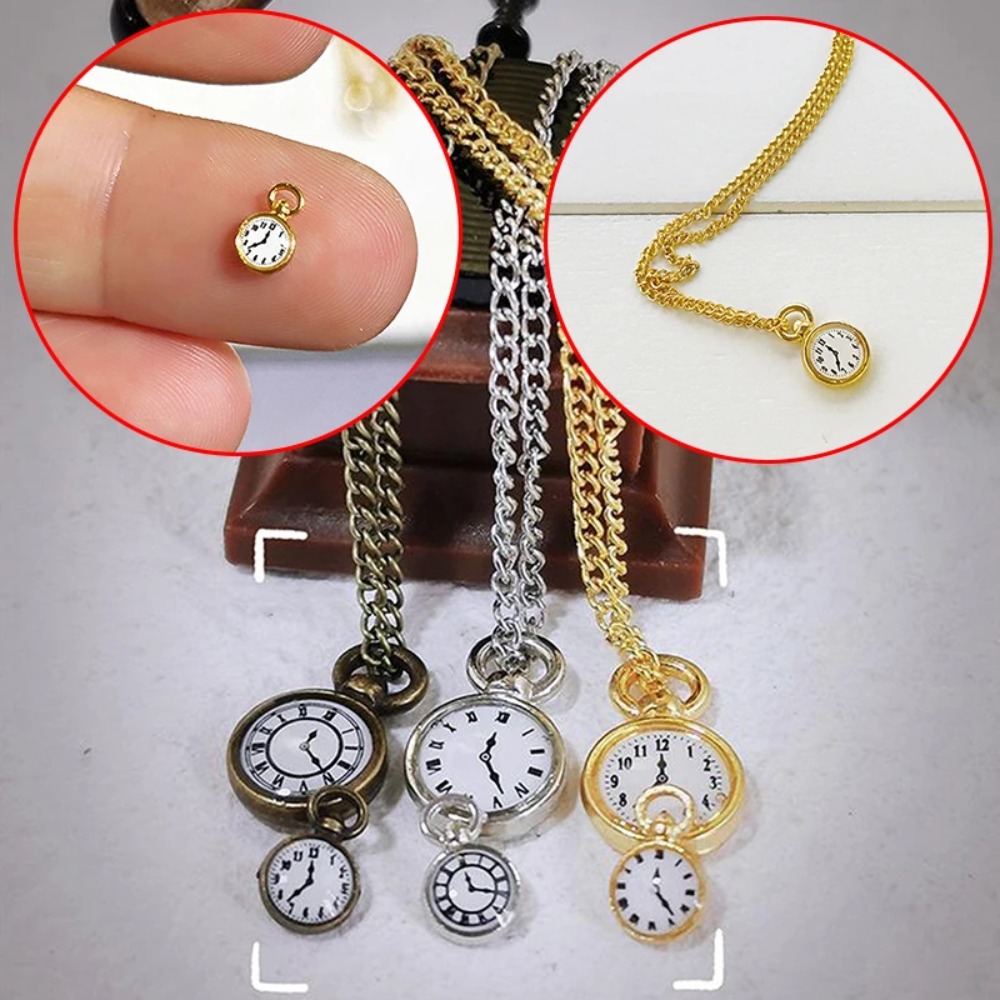 นาฬิกาสร้อยคอ นาฬิกาพกจำลอง อุ - Vintage Fashion Dolls บทวิจารณ์และราคา