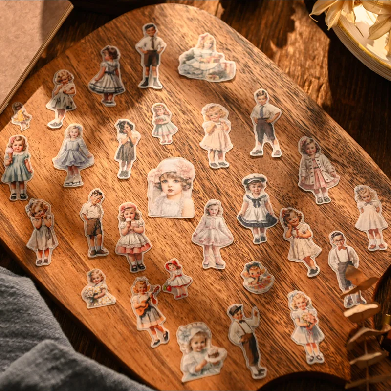 สติกเกอร์ตุ๊กตากระดาษวินเทจสำห - Vintage Fashion Dolls บทวิจารณ์และราคา