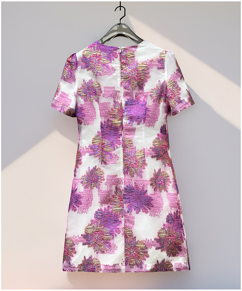 ZJYT ชุดเดรสฤดูร้อนหรูหราสง่าง - Vintage Fashion Runway บทวิจารณ์และราคา